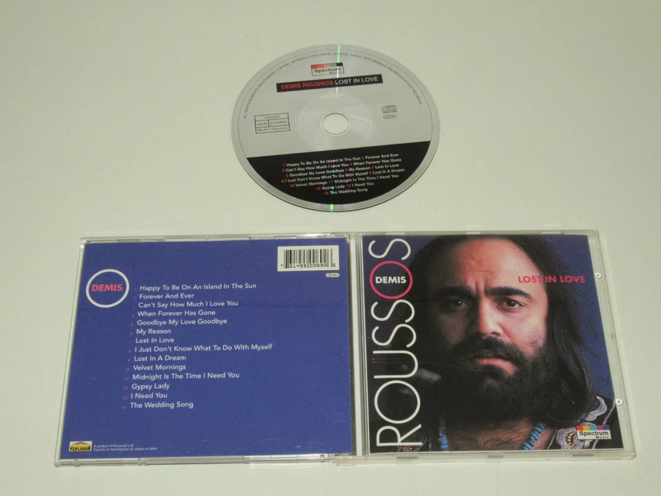 DEMIS ROUSSOS/LOST IN LOVE(SPECTRUM 5500692) CD ALBUM - Bild 1 von 1