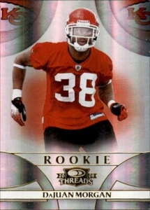DaJuan Morgan 2008 Donruss Threads Rookie #171 /999 Kansas City Chiefs Football - Picture 1 of 2