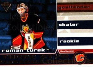 2001-02 Titanium Three-Star Selections #1 Roman Turek - Picture 1 of 1