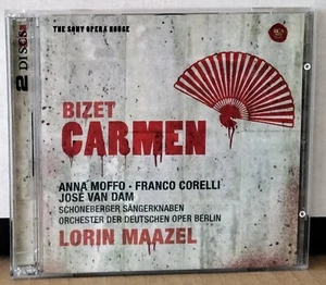 SONY CLASSICAL 88697446202 BIZET CARMEN MOFFO CORELLI VAN DAM MAAZEL AUS 2CD's - Picture 1 of 4