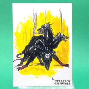 CERBERUS 314 FINAL FANTASY Art Museum Card 1st Edition Yoshitaka Amamno FF3 b - Picture 1 of 9