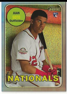 2018 Topps Heritage High Number - Juan Soto #THC-502 Chrome Purple Refractor... - Picture 1 of 1