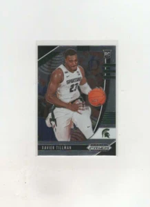 2020-21 Panini Prizm Draft Picks Xavier Tillman #62 Rookie RC - Foto 1 di 2