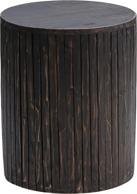 Amazon Aware Indoor Outdoor Recycled Wood Stool / Plant Stand / End Table $72 - Image 1 of 4