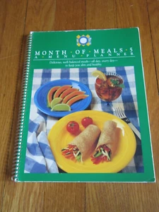 American Diabetes Association Cookbook Month of Meals Menu Planner 1994 Healthy - Picture 1 of 9