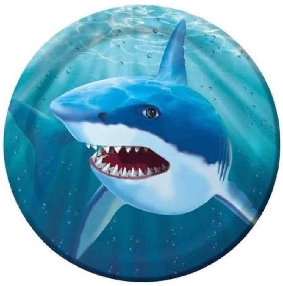 Cool Shark Ocean Sea Luau Beach Pool Theme Birthday Party 12 oz. Paper Bowls - Image 1 of 1
