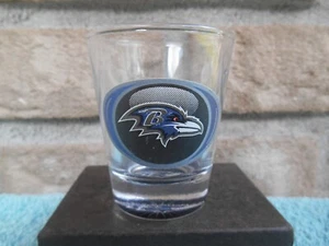 BALTIMORE RAVENS COLLECTIBLE NFL SHOT GLASS - Picture 1 of 11