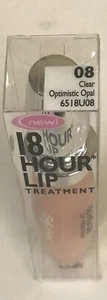3 Sally Hansen 18 Hour Lip Treatment -CLEAR OPTIMISTIC OPAL 6518-08 - Picture 1 of 1