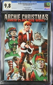Archie Christmas Spectacular #1 2021 CGC 9.8 Pereira Variante Cubierta B UF4 Homenaje - Imagen 1 de 2
