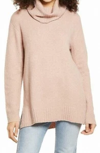 BP. Nordstrom Everyday Turtleneck Sweater Pink Adobe Size XXS NWT - Bild 1 von 1