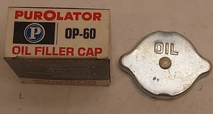 Purolator OP-60 Oil Filler Cap Made in USA - Picture 1 of 2