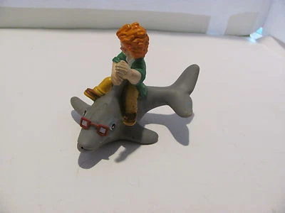 I.Q. Boy auf Delfin  Burger King Water Mates Figur 1990 - Bild 1 von 3