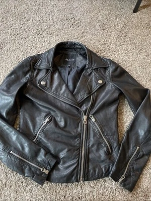 Madewell Moto Style Jacket Defect Read - Image 1 of 4