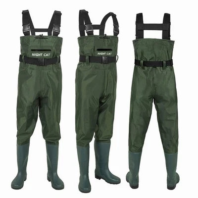 ​PVC Chest Waders with Cleated Sole - Waterproof for Hunting & Gardening - Image 1 of 4