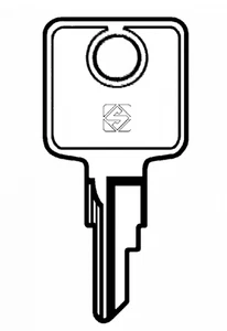 Classic Car key - FORD (Silca HM1R) - Uncut Key Blank - Picture 1 of 1