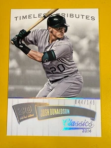 68435 2014 Classics Timeless Tributes Silver #79 Josh Donaldson A'S 44/149 - Picture 1 of 3