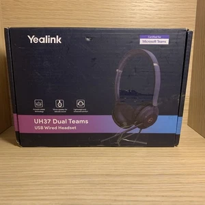 Yealink UH37 Cuffie Professionali USB WIRED con Microfono per PC - SCATOLA APERTA - Foto 1 di 8