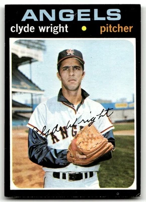 1971 Topps #240 Clyde Wright California Angels NR-MINT SET BREAK! - Image 1 of 2