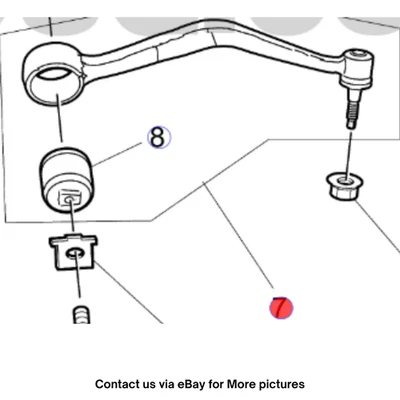 2009 Chevrolet Lumina S Front Left Lower Control Arm Used OEM 92244047 - Image 1 of 4