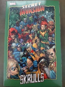 Secret Invasion Meet The Skrulls Graphic Novel Marvel Comics Trade Paperback - Picture 1 of 2