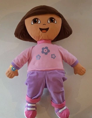 Muñeca de peluche Dora The Explorer Jumbo 24" 2006 Fisher Price Baby Foto 1 de 4