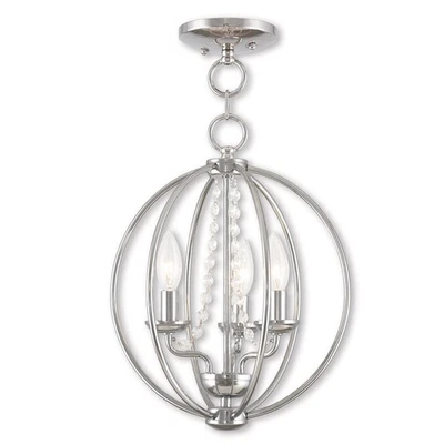 Livex Lighting 40913-05 Arabella Mini Chandelier Polished Chrome - Image 1 of 2