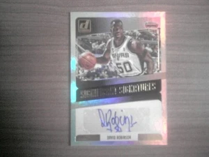 2018-19 PANINI DONRUSS SIGNIFICANT SIGNATURES DAVID ROBINSON Card Karte - Bild 1 von 2
