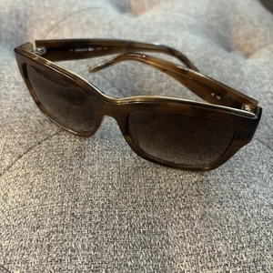 Lacoste Sunglasses Women L635S Brown Gold Tone 130 210 Wood grain - Picture 1 of 7