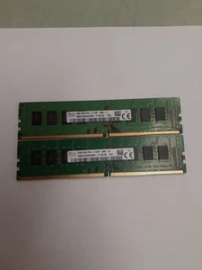 2xHynix 8GB DDR4 2133MHz PC4-17000 2Rx8 DIMM Desktop Memory RAM HMA41GU6AFR8N-TF - Picture 1 of 3