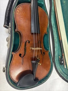 Antique Violin Full Violin E. Martin Sachsen Germany- Saxony - Picture 1 of 20