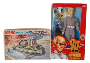JOE 90 action figure and Mac's Jet car model kit bundle - Picture 1 of 16