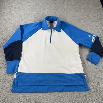 Sudadera Nike Dri-Fit Just Do It para mujer talla M pulóver 1/4 cremallera manga larga Foto 1 de 4