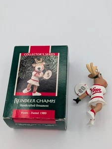 Hallmark Christmas Ornament 1989 Rentier Champs Füchsin Tennis MIB - Bild 1 von 1