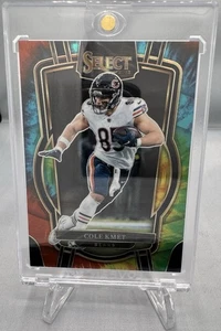 2022 Panini Select - Club Level Cole Kmet #285 Tie-Dye Prizm /25 - Picture 1 of 2
