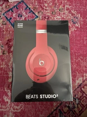 ¡NUEVO! Beats Studio3 🎧 Auriculares inalámbricos con cancelación de ruido sobre la oreja - Negros Foto 1 de 4