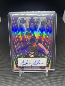 Andrew Anderson Leaf Metal Auto Autographed Card /20 - Picture 1 of 2