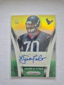 2014 Panini Prizm Autographed Rookie Xavier Su'a-Filo #Ar-Xs (AU, RC) /100 - Bild 1 von 2