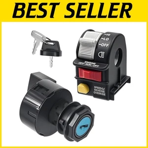 Compact Polaris Light Switch & Key Ignition Set with 2 Keys – Reliable Operation - Picture 1 of 7