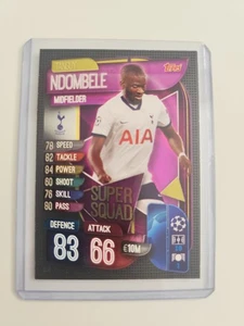 Match Attax 2019/20 Reino Unido Tanguy Ndombele Super Squad #SS9 Tottenham Hotspur UCC - Imagen 1 de 1