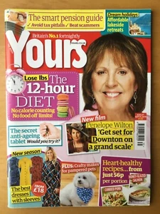 YOURS MAGAZINE #331 AUG 27-SEPT 9 2019 - PENELOPE WILTON - THE 12 HOUR DIET - Picture 1 of 1