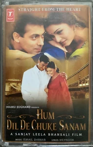 Hum Dil De Chuke Sanam - Bollywood Music Cassette - Picture 1 of 2