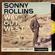 Sonny Rollins Way Out West NICE! DG Mono Contemporary lp