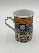 BETTY BOOP Cartoon Aloha Betty Danbury Mint Coffee Tea Porcelain Mug Cup