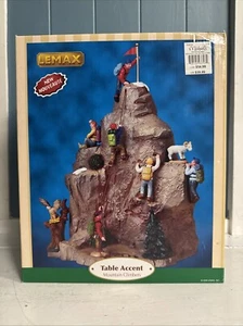 Lemax Village Collection 2009 Table Accent MOUNTAIN CLIMBERS 93757 New In Box - Picture 1 of 8