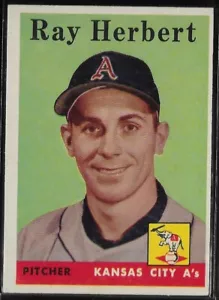 1958 Topps Baseball Ray Herbert #379!  Geringer Versand für mehrere Artikel! - Bild 1 von 2