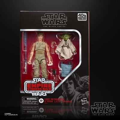 Star Wars The Black Series Jedi Training 2er Pack Luke Skywalker und Yoda - Bild 1 von 3