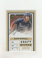 2017 Panini Contenders Draft Picks Draft Ticket Jeren Kendall #30B Auto