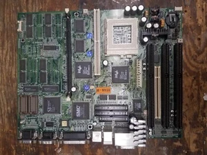 Placa base Compaq Placa de sistema 327149-002 327068-102 586 Principal de escritorio PC HP - Imagen 1 de 3