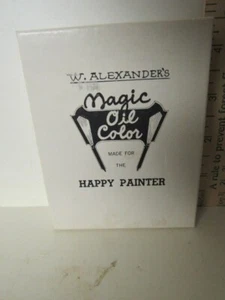 Vintage "W. Alexander's Magic Oil Farbe Made for Painters"" Leerbox" - Bild 1 von 10