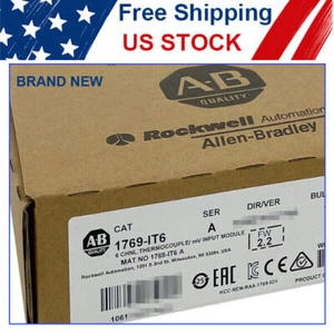 New Factory Sealed AB 1769-IT6 SER A Thermocouple CompactLogix AB US - Picture 1 of 5